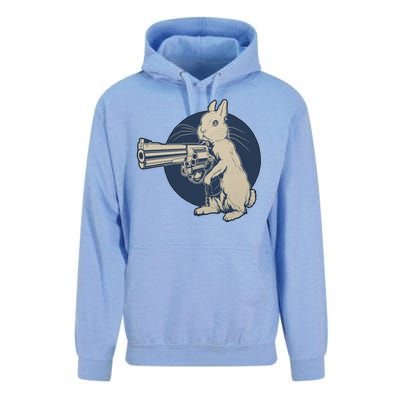 Hare Trigger Gangster Bunny Unisex Surf Hoodie