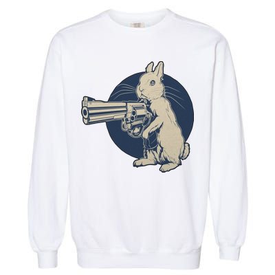 Hare Trigger Gangster Bunny Garment-Dyed Sweatshirt