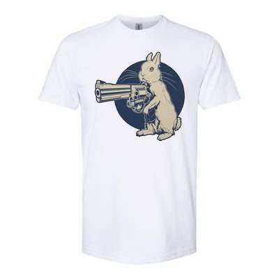 Hare Trigger Gangster Bunny Softstyle CVC T-Shirt