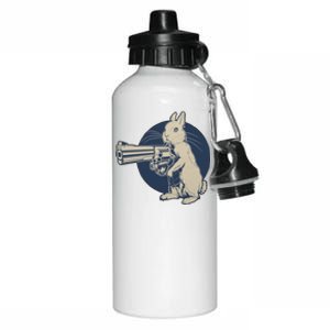 Hare Trigger Gangster Bunny Aluminum Water Bottle