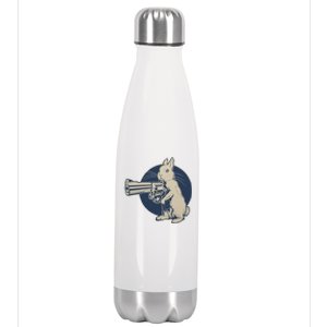 Hare Trigger Gangster Bunny Stainless Steel Insulated Water Bottle