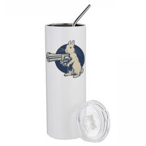 Hare Trigger Gangster Bunny Stainless Steel Tumbler