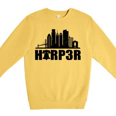 Harper Philly Baseball Premium Crewneck Sweatshirt