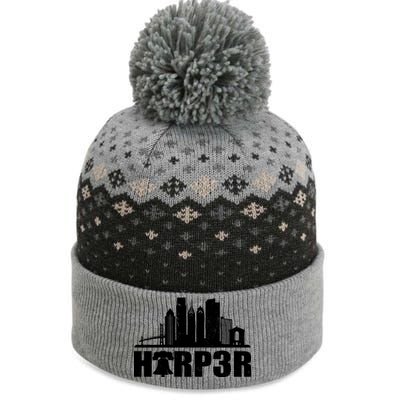 Harper Philly Baseball The Baniff Cuffed Pom Beanie