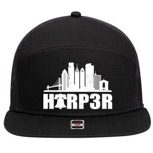 Harper Philly Baseball 7 Panel Mesh Trucker Snapback Hat