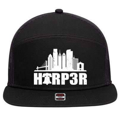 Harper Philly Baseball 7 Panel Mesh Trucker Snapback Hat