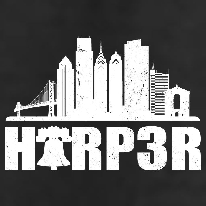 Harper Philly Baseball 7 Panel Mesh Trucker Snapback Hat