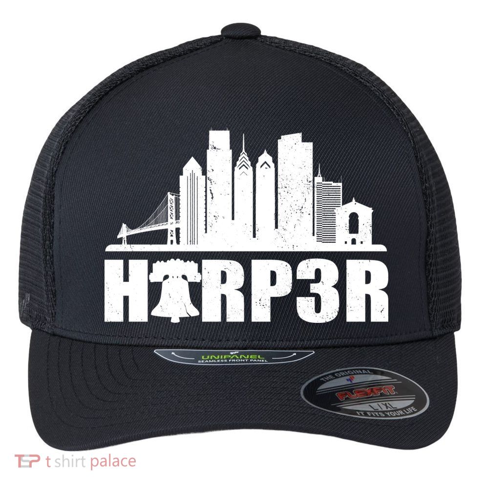 Harper Philly Baseball Flexfit Unipanel Trucker Cap