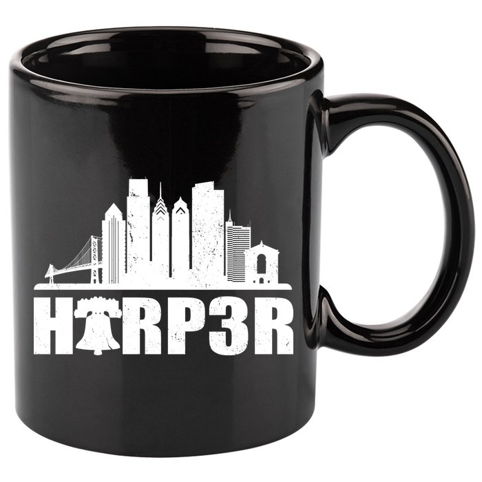 Harper Philly Baseball 11oz C Handle Ceramic Mug