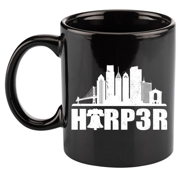 Harper Philly Baseball 11oz C Handle Ceramic Mug