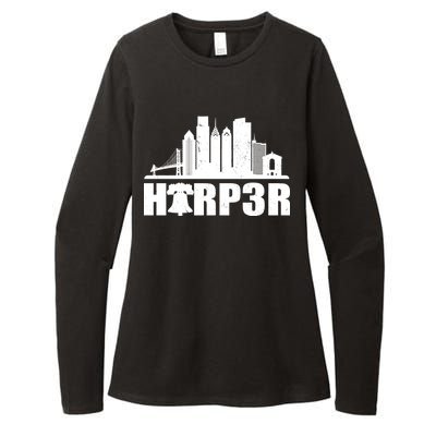 Harper Philly Baseball Womens CVC Long Sleeve Shirt