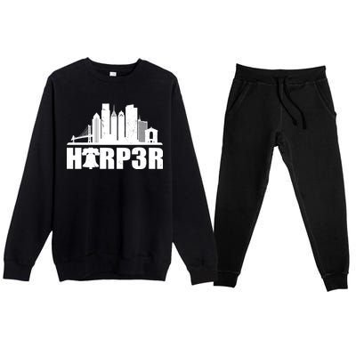 Harper Philly Baseball Premium Crewneck Sweatsuit Set