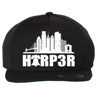 Harper Philly Baseball Wool Snapback Cap