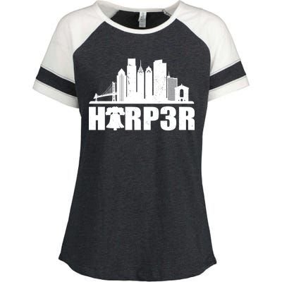 Harper Philly Baseball Enza Ladies Jersey Colorblock Tee