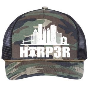 Harper Philly Baseball Retro Rope Trucker Hat Cap