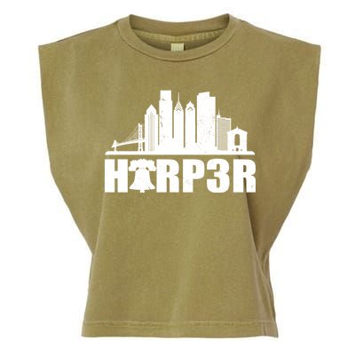 Harper Philly Baseball Garment-Dyed Women's Muscle Tee