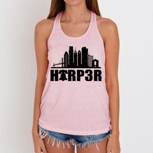 Harper Philly Baseball Women's Knotted Racerback Tank