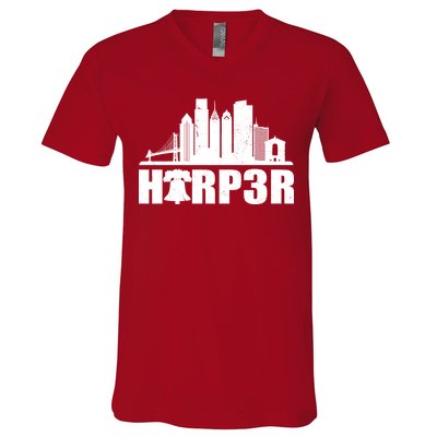 Harper Philly Baseball V-Neck T-Shirt