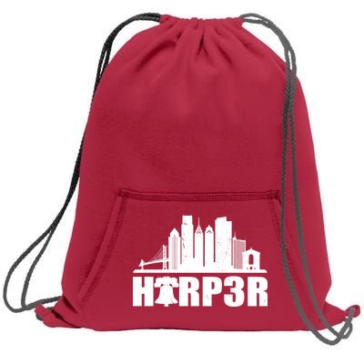 Harper Philly Baseball Sweatshirt Cinch Pack Bag