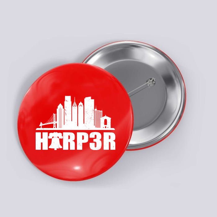 Harper Philly Baseball Button