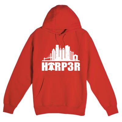 Harper Philly Baseball Premium Pullover Hoodie