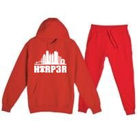 Harper Philly Baseball Premium Hooded Sweatsuit Set