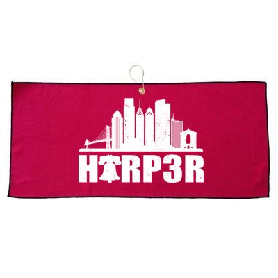 Harper Philly Baseball Large Microfiber Waffle Golf Towel