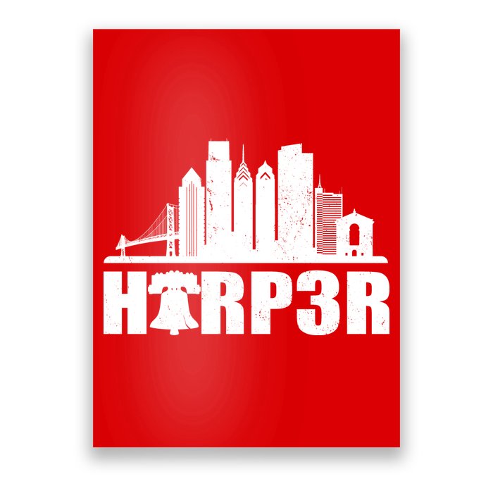 Harper Philly Baseball Poster