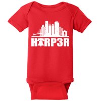 Harper Philly Baseball Baby Bodysuit