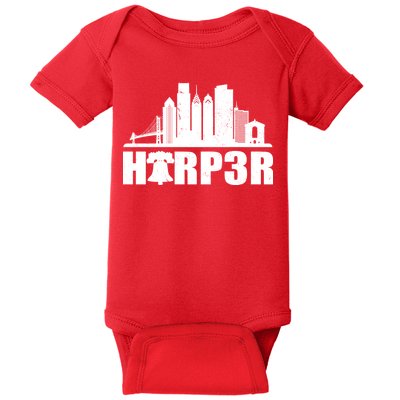 Harper Philly Baseball Baby Bodysuit