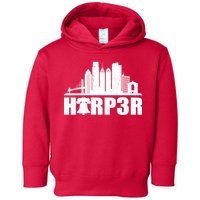 Harper Philly Baseball Toddler Hoodie