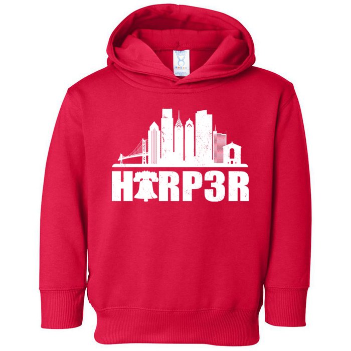 Harper Philly Baseball Toddler Hoodie