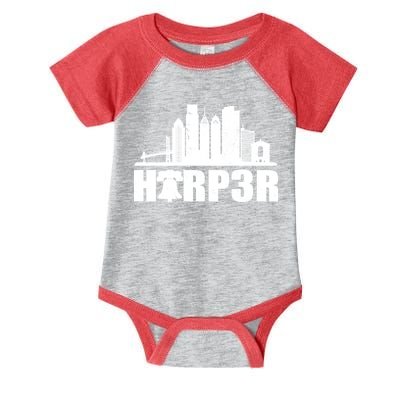 Harper Philly Baseball Infant Baby Jersey Bodysuit