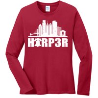 Harper Philly Baseball Ladies Long Sleeve Shirt