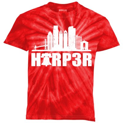 Harper Philly Baseball Kids Tie-Dye T-Shirt