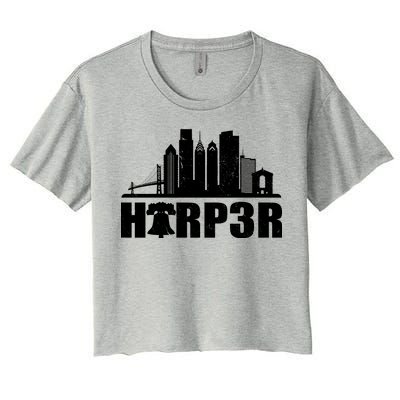 Harper Philly Baseball Women's Crop Top Tee