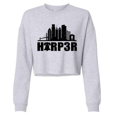 Harper Philly Baseball Cropped Pullover Crew