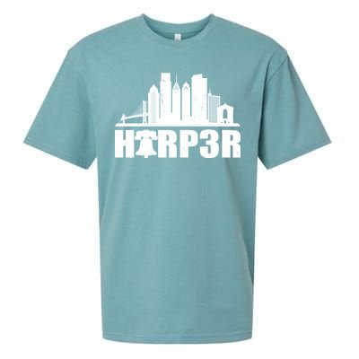 Harper Philly Baseball Sueded Cloud Jersey T-Shirt