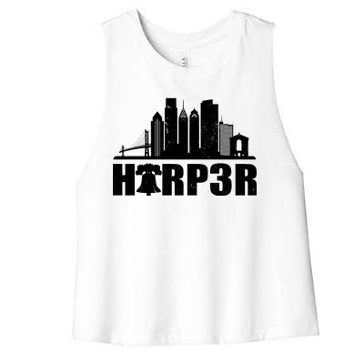 Harper Philly Baseball Women's Racerback Cropped Tank