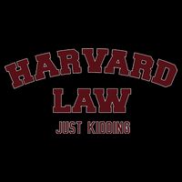 Harvard Law Just Kidding Toddler Sweatshirt