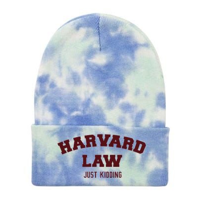 Harvard Law Just Kidding Tie Dye 12in Knit Beanie