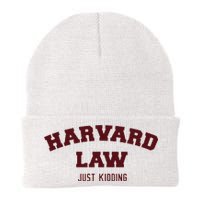 Harvard Law Just Kidding Knit Cap Winter Beanie