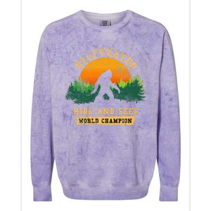 Hide And Seek World Champion Colorblast Crewneck Sweatshirt