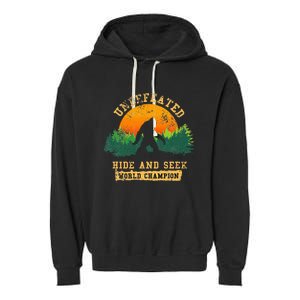 Hide And Seek World Champion Garment-Dyed Fleece Hoodie