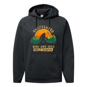 Hide And Seek World Champion Performance Fleece Hoodie