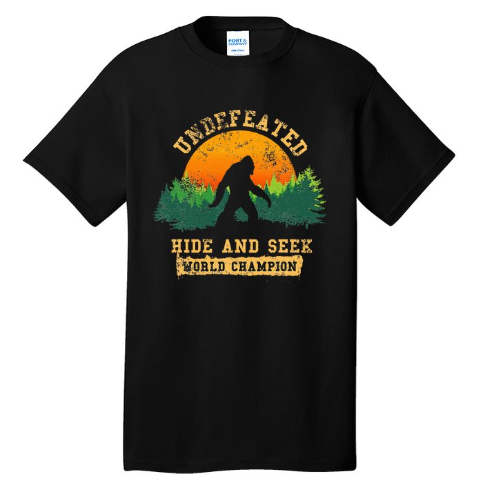 Hide And Seek World Champion Tall T-Shirt