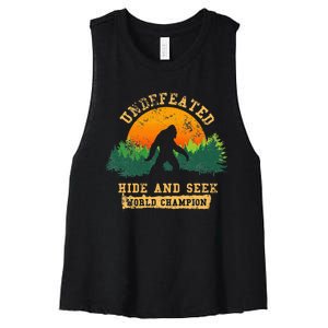 Hide And Seek World Champion Women's Racerback Cropped Tank