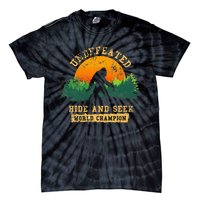 Hide And Seek World Champion Tie-Dye T-Shirt