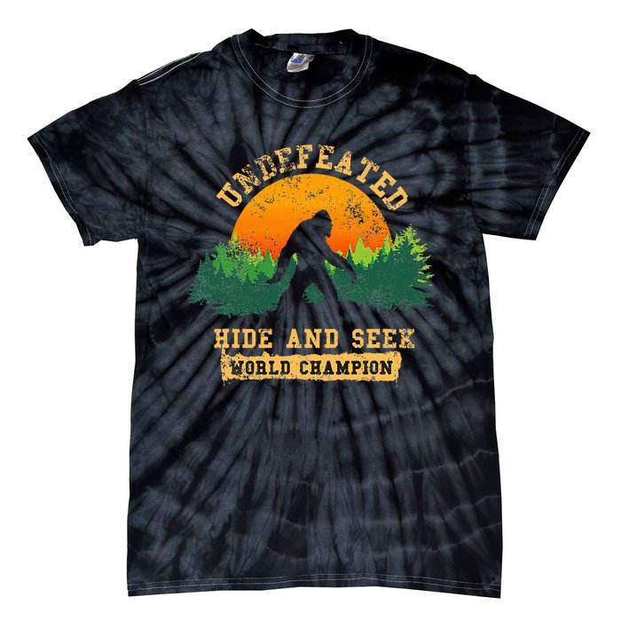 Hide And Seek World Champion Tie-Dye T-Shirt