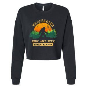 Hide And Seek World Champion Cropped Pullover Crew